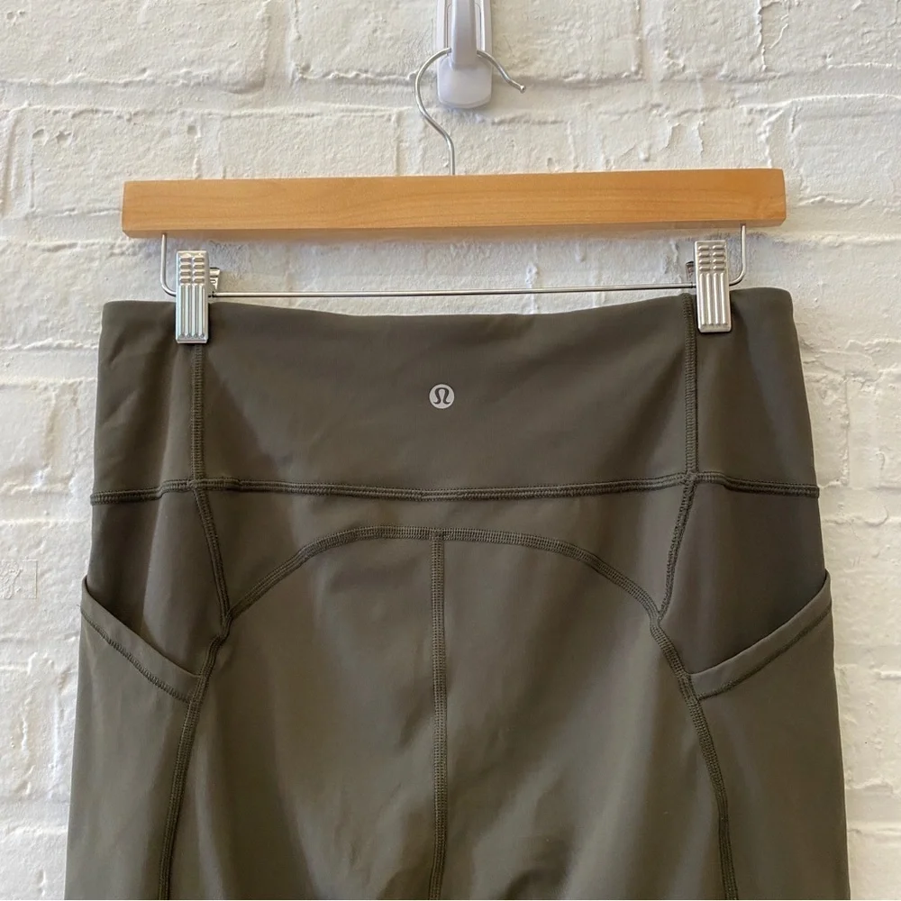 Lululemon || All The Right Places Crop 23” Sage Green 10‎